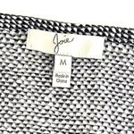 Joie  Rancher Printed Silk T-Shirt Dress in Black White Graphic Print Size M Photo 3