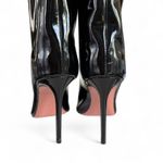 Amina Muaddi NEW Fiona 95mm Patent Leather Boots Photo 8