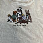 Life is Good Life it Good dog graphic short sleeve pajama set size small G1 Photo 3