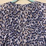 Tracy Reese  Animal Print Silk Top Size Small‎ Photo 7