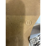 woman's arizona jeans Gordon Size 11 Slip On 2 Band Slide Sandals Snake Print Photo 6