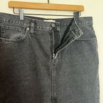 Madewell - Denim Mid-Rise Maxi Skirt in Lunar Wash Dark Wash 90s Photo 5