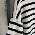 J.Crew Dropped Shoulder Striped Crewneck Sweater Photo 3