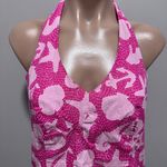 Lilly Pulitzer Smooth Sailing Nautical Halter Pink 8 Anchor Seashell Sand Dollar Photo 1
