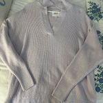 Aerie Light Purple V-Neck Sweater Brand New w Tags Photo 0