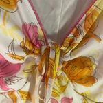 Fiorelli LNC Vintage Y2K Giorgio Pink & Yellow Floral Midi Dress Size M πΌπΈ Photo 6