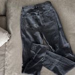 American Eagle  Outfitters Black Distressed Flare Jeans Photo 1