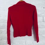 Victoria Jones Vtg  Sweater Petite Hot Red Size Ps Photo 3