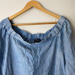 Velvet Heart Off The Shoulder Chambray Top Photo 2