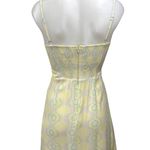 Aritzia Sun-Deh Yellow Floral Sleeveless Cami Camisole Mini A-line Dress Size XS Photo 2