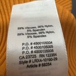 WILFRED ARITZIA Gaby Strapless Orange Tube Crop Top Size M Photo 7