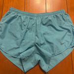 Nike Aqua Blue Athletic Shorts Photo 0