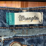 Wrangler cash cowgirl cut jeans raw hem size 7/8x34 western rodeo wranglers jean Photo 4