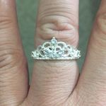 Silver Crown Ring Photo 4