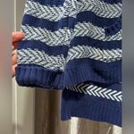 Olive & Oak  knitted stripped top size L Photo 2