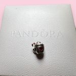 Pandora  sterling silver Christmas hot chocolate red and white enamel charm Photo 0