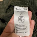 Athleta  Retreat Linen‎ High Rise Wide Leg Pant Raining Aspen Olive Large Petite Photo 10