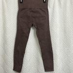 Joy Lab 7/8 Length High Rise Ribbed Seamless Leggings Size Medium brown grey Photo 2