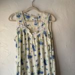 CELESTIAL DREAMS Vintage Floral Nightgown Cream Roses Lace Trim Cottage Coquette White Size undefined Photo 1