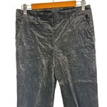 White House | Black Market Size 4 The Slim Pants Velvet Black Career Trouser WHBM Photo 3