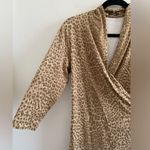 J. McLaughlin  Catalina Cloth Panama Wrap Cheetah Print Dress Size XS Photo 3