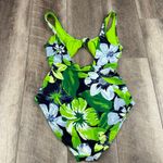 Aerie  Green Floral One Piece Swimsuit Photo 6