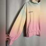 Pangaia 365 Midweight Horizon Sunset Pink Tie Dye Organic Cotton Sweatshirt Sm Photo 5