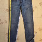 BCBGMAXAZRIA  Women's Straight Leg Jeans in Blue Photo 4