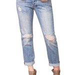 Rails  Denim Women Size 24 Medium Vintage Wash Beckett Destroyed Boyfriend Jeans Photo 0