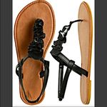 Black Glitter Ruffle T Photo 2