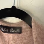 Paulette Gabrielle Pink Brown Knit Drape Front Vest Cardigan OS Cozy Layering Size undefined Photo 5