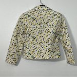 Paper Denim & Cloth Cotton White Yellow Brown Printed Jacket Photo 2