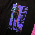 Selina Kyle Catwoman The Batman Movie Promo Poster Tee L Photo 3