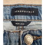 Aeropostale  Mom Jean Medium Wash Denim Distressed Destroyed Women's Size 00 Photo 4