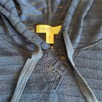 Love, Fire Lace Sheer Hoodie Pullover Sweatshirt Jacket Shirt Top Photo 2