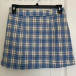 Zaful  women’s plaid miniskirt —‎ large (size 8) Photo 0