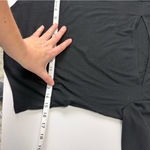 EXPRESS  Ribbed Black Cutout Long Sleeve Bodysuit Size Large Photo 6