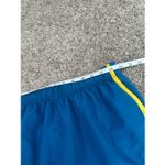 Nike  Women's M 3" Dri-FIT Icon Tempo Lined Running Shorts Blue/Yellow Athletic Photo 6