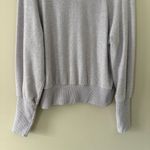 Maeve Anthropologie Laney Marled Lilac Mock Neck Balloon Sleeve Sweater Size S Photo 5