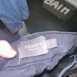 Torrid  Women’s 2 Black Pull on Denim Shorts Stretch Plus Size Grunge Punk Photo 3