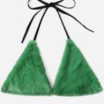 Boutique Fluffy Green, Sexy Bralette Photo 1
