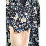 Sézane | Sezane | Robe Aure Floral Mini Dress Navy | Sz 38 / US Sz 6 Photo 2