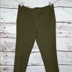 Isaac Mizrahi  Live! NWT Size 20W Olive Green Straight Leg Pants Photo 1