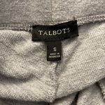Talbots Cozy Heather Gray Sweat Pants Straight Leg Women Size Small Photo 4
