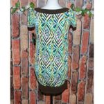 BCX  Ladies Bubble Dress Size S NWT Short Cap Sleeve Stretch Tunic Photo 5