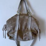 Coach  Poppy Signature Spotlight Gold Tote Shopper Shoulder Bag Tote Photo 1