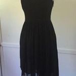 Blue juice XS Black assymetrical dress with zipper and lining Photo 0