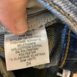 RE/DONE NWT  size 90’s high rise size 24 midnight blue. 27” inseam ankle crop Photo 7