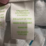 Lilly Pulitzer Women's Size 4 Turquoise Tiger Print Cotton Blend Shorts Photo 3