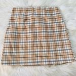 Papaya gingham plaid checkered high waist mini skirt 🌸 Photo 3